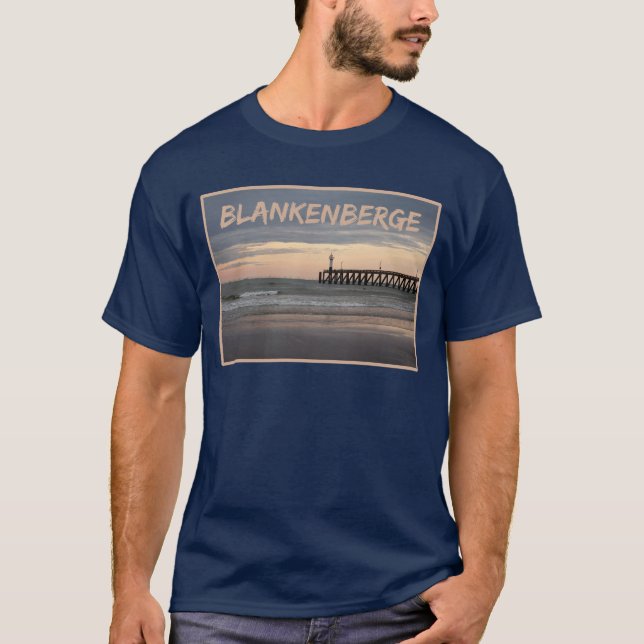 Camiseta Blankenberge Sunset, Belgian Coast T-Shirt (Anverso)