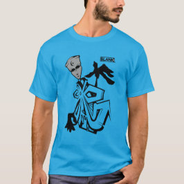 CAMISETA BLANKM GEAR - HOMBRE AZUL