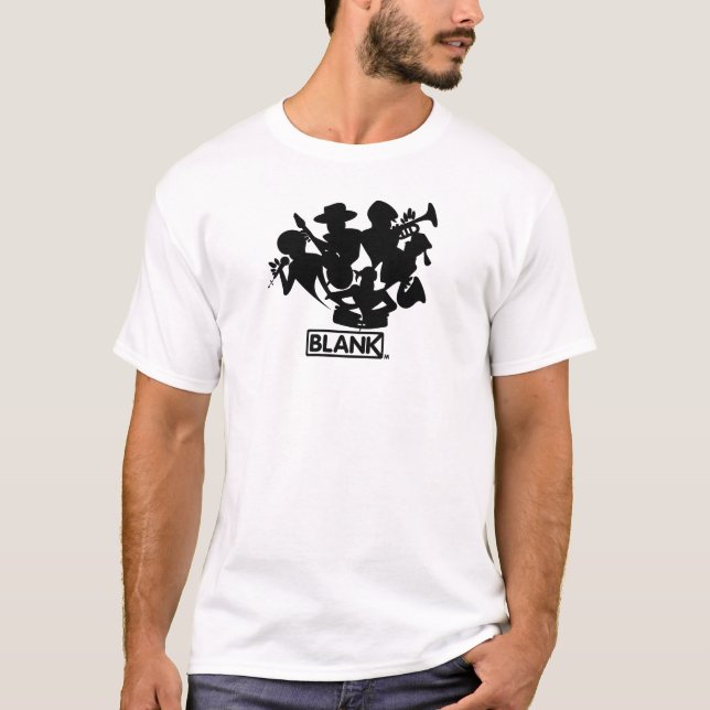 CAMISETA BLANKM GEAR - JAZZBAND (Anverso)