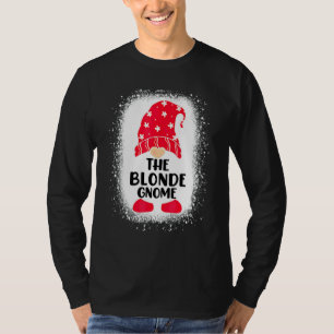 Camiseta Blanqueó El Gnomo Rubio Pareo Familiar Navidad