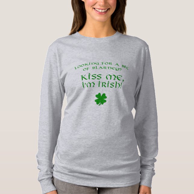 Camiseta Blarney Kiss - Irlandés (Anverso)