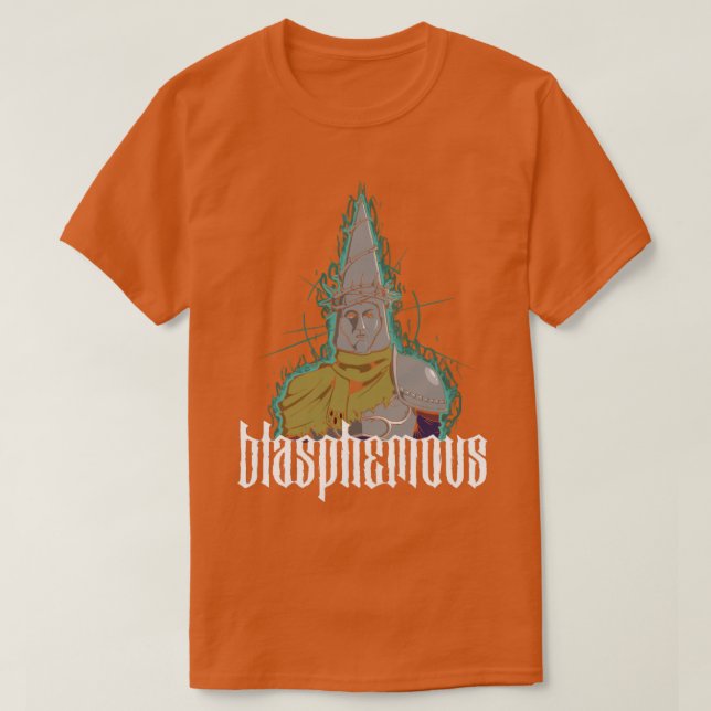 Camiseta Blasfemo (Diseño del anverso)