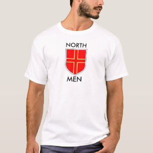 Camiseta Blasón normando de santo-olaf, “NORTH ICN "