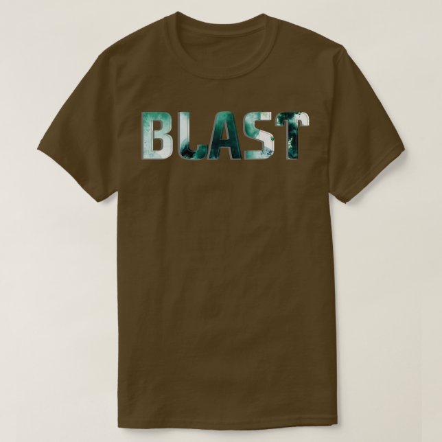 CAMISETA BLAST (Diseño del anverso)
