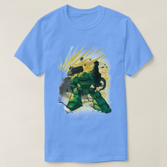 Camiseta Blast Mech (Diseño del anverso)