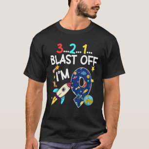 Camiseta Blast Off Soy la fiesta de cumpleaños del espacio