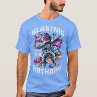 Camiseta Blasting Into My 7th Birthday, 7 Year Old Astronau