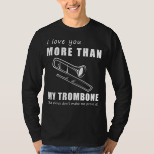 Camiseta Blasting Love Notes - Te amo más que Trombon