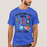 Camiseta Blasting Off Into Kindergarten Crew Boys Kids Back<br><div class="desc">Blasting Off Into Kindergarten Crew Boys Kids Back To School  .</div>