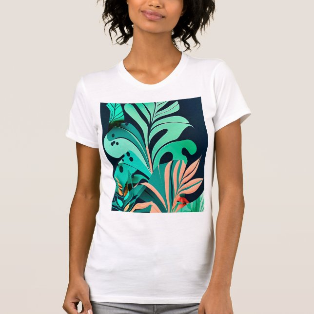 Camiseta Blätter (Anverso)