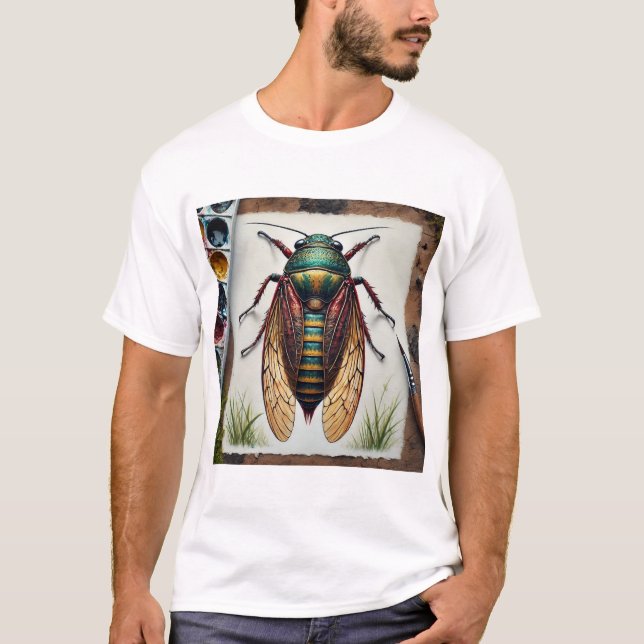 Camiseta Blattodea Insect Study 200824IREF201 - Watercolor (Anverso)