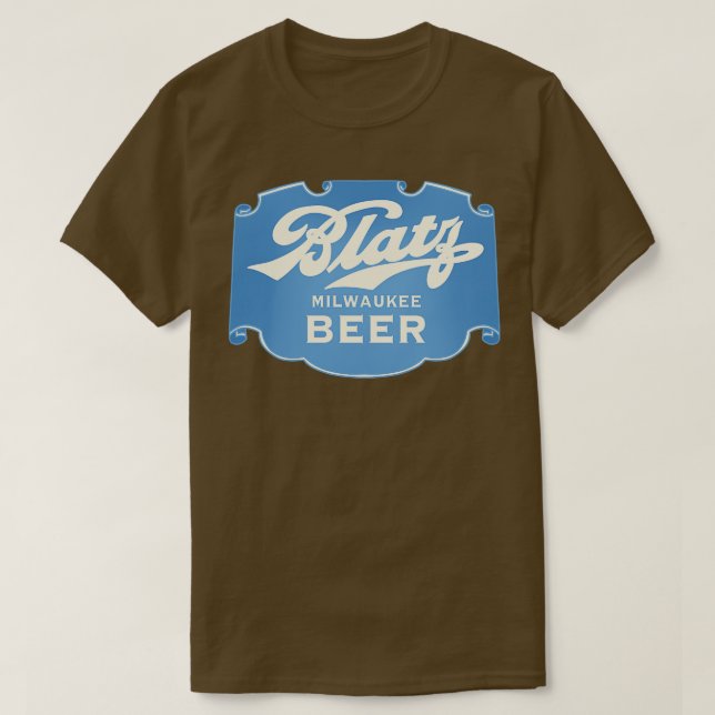 Camiseta Blatz Beer Milwaukee TShirt (Diseño del anverso)