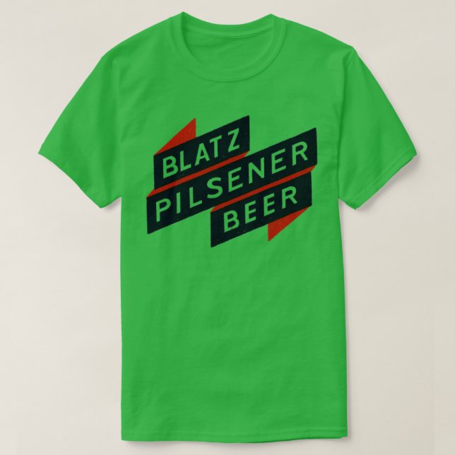Camiseta Blatz Pilsner (Diseño del anverso)
