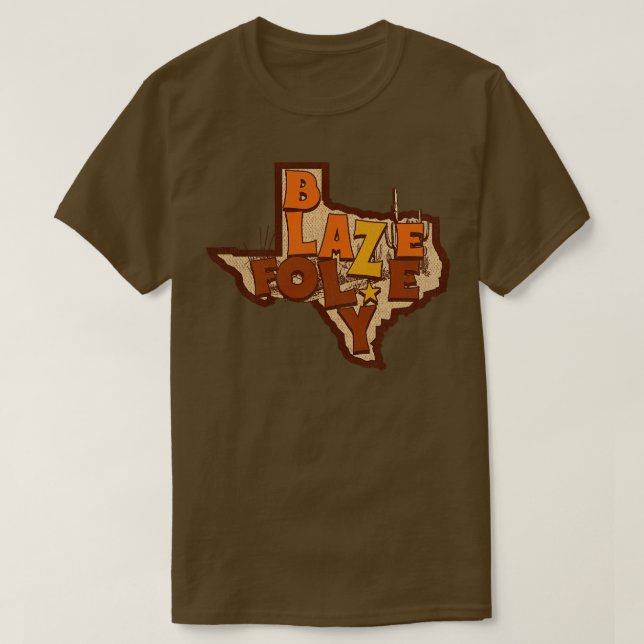 Camiseta Blaze Foley (Diseño del anverso)