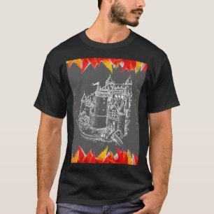 Camiseta "Blaze Onyx: El último tee de la llama"