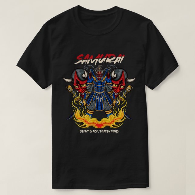 Camiseta Blaze Samurai (Diseño del anverso)