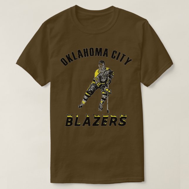 Camiseta Blazers de Oklahoma 1967 (Diseño del anverso)