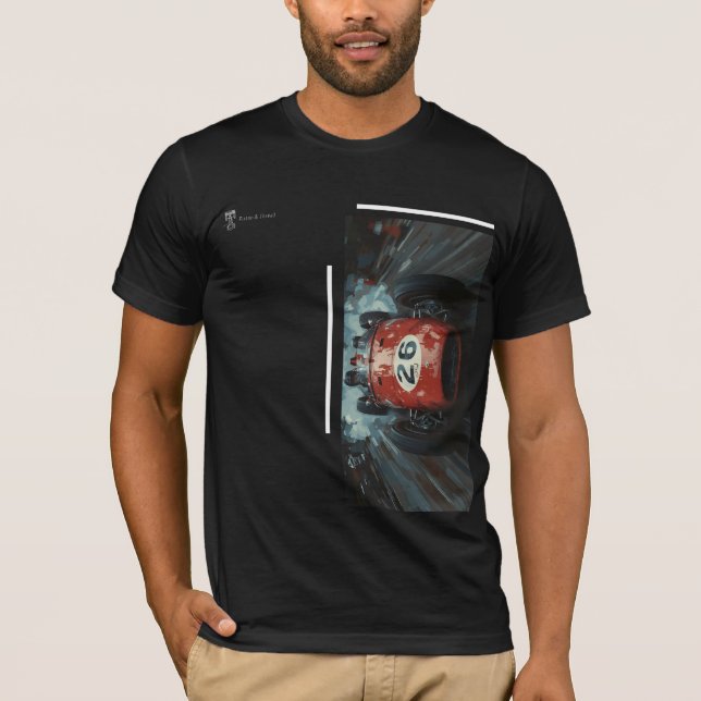 Camiseta Blazing Trail: Car 26 shirt | Piston & Thread (Anverso)