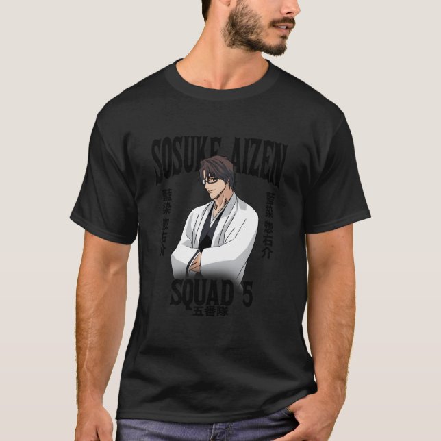 Camiseta Bleach Sosuke Aizen 5 (Anverso)