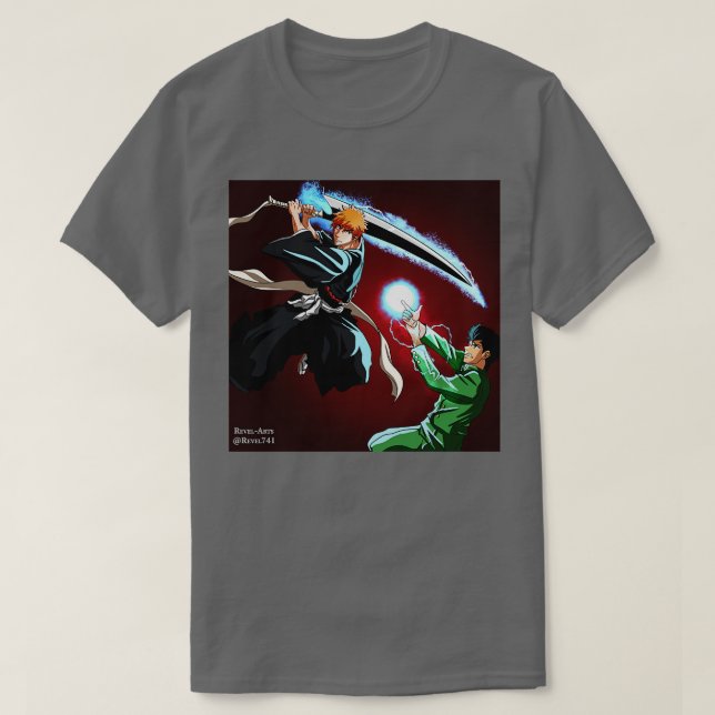 Camiseta Bleach x Yu Yu Hakasho (Diseño del anverso)