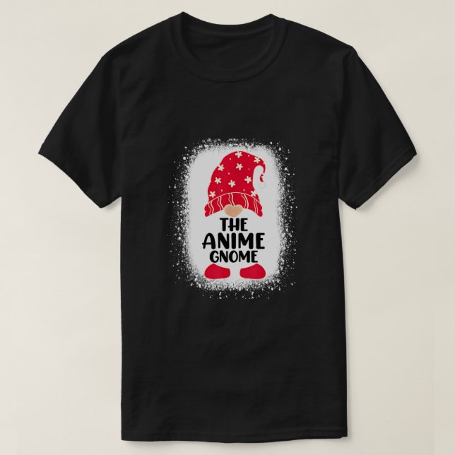 Camiseta Bleached A Los Navidades De La Familia Anime Gnome (Diseño del anverso)