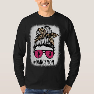 Camiseta Bleached Dance Mom Messy Bun Dance Mom Día de la M