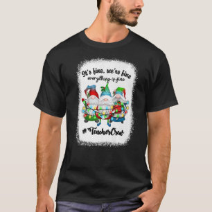Camiseta Bleached It's Fine Estamos bien todo está bien T