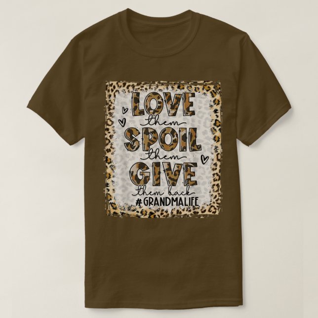 Camiseta Bleached Love Them Spoil Them Give Them Back Grand (Diseño del anverso)