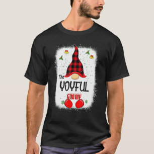 Camiseta Bleached The Yoyful Gnome Mating Family Christma