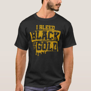 Camiseta Bleed material escolar del grupo Black and Gold Ga