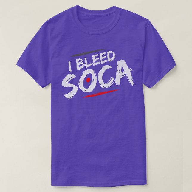 Camiseta Bleed Soca - Amante musical (Diseño del anverso)