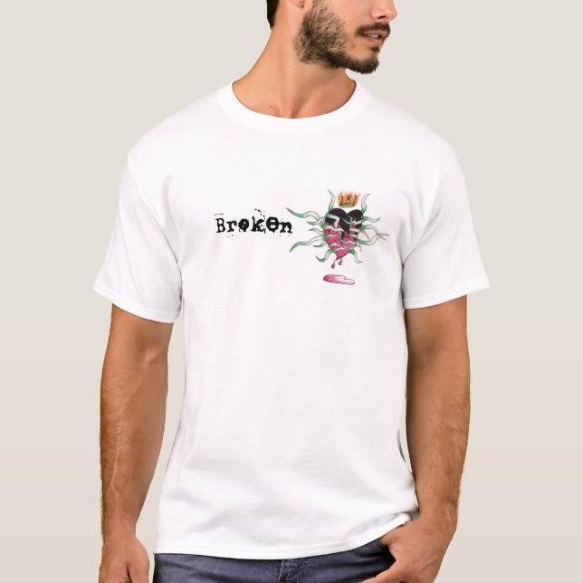 Camiseta bleedingheart, roto (Anverso)