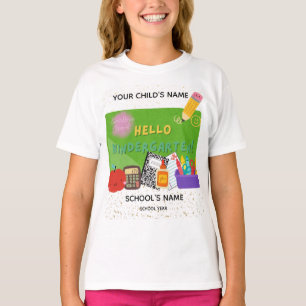 Camiseta BLEEGRÁFICOS: ¡Hola jardín de infancia!