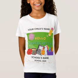 Camiseta BLEEGRÁFICOS: ¡Hola, jardín de infancia!