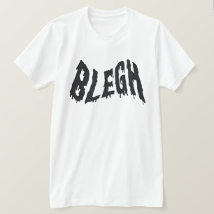 Camiseta blegh, metal, heavy metal, punk, música metal