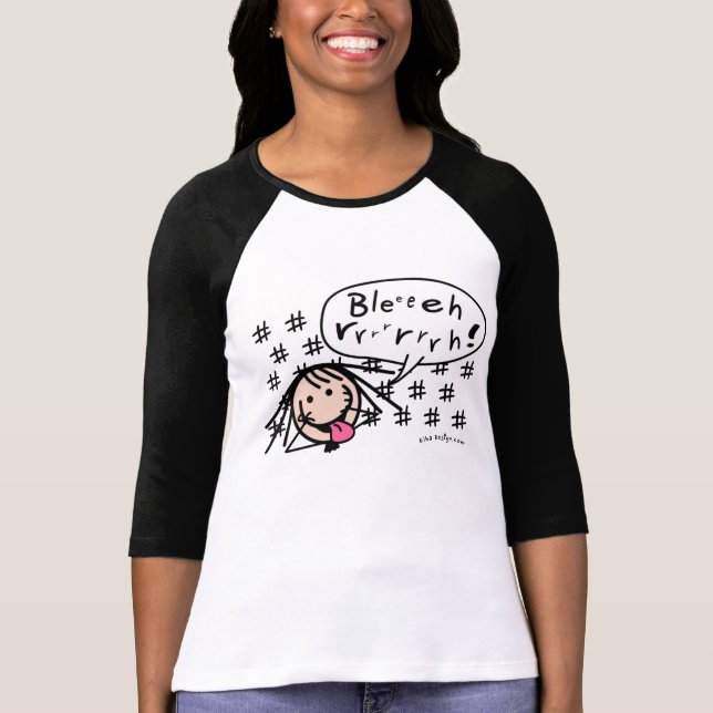 Camiseta ¡Blehrrrrrrrrrrh!! (Anverso)