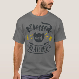 Camiseta Blessed And Bearded Classic TShirt