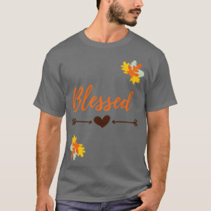 Camiseta Blessed Fall Autumn Design