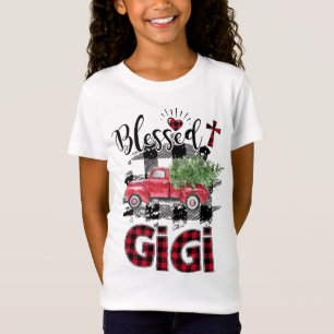 Camiseta Blessed Gigi Navidades de piel roja