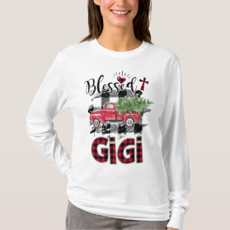 Camiseta Blessed Gigi Navidades de piel roja