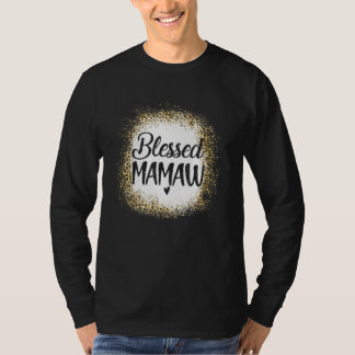 Camiseta Blessed Mawmaw Leopard    Best Mom Ever  Mother's 