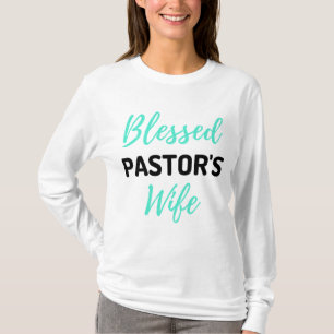 Camiseta Blessed Pastor's Wife bl