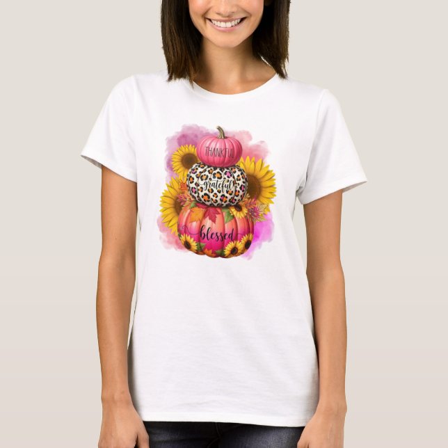 Camiseta Blessed Pumpkins (Anverso)