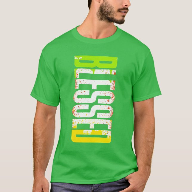 Camiseta Blessed Tee - Gracioso vivir con estilo (Anverso)