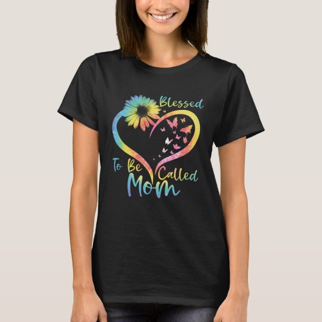 Camiseta Blessed To Be Called Mom Cute Mother s Day 2023 Su (Anverso)