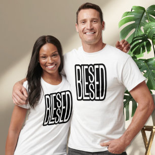 Camiseta BLESSED - Unisex audaz