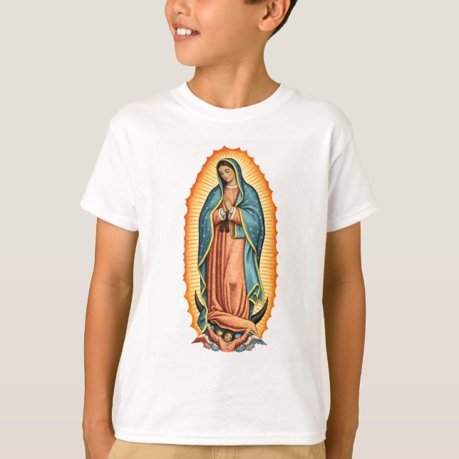 Camiseta Blessed Virgin of Guadalupe Kid's Tee Shirt (Anverso)