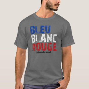 CAMISETA BLEU, BLANC, COLORETE