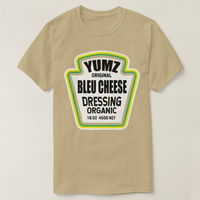 Camiseta Bleu Cheese Dressing Salad Easy Halloween Group Co (Diseño del anverso)