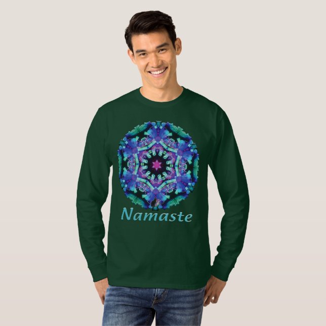 Camiseta Bleus Namaste Caleidoscopio (Anverso completo)
